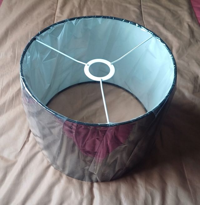 Pantalla lámpara negra - Decoración