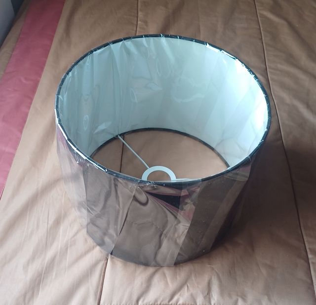 Pantalla lámpara negra - Decoración