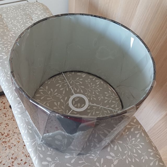 Pantalla lámpara negra - Decoración