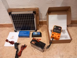 Pastor eléctrico solar 12v - 10km