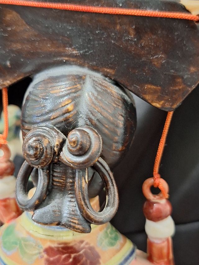 Statua Geisha Porcellana