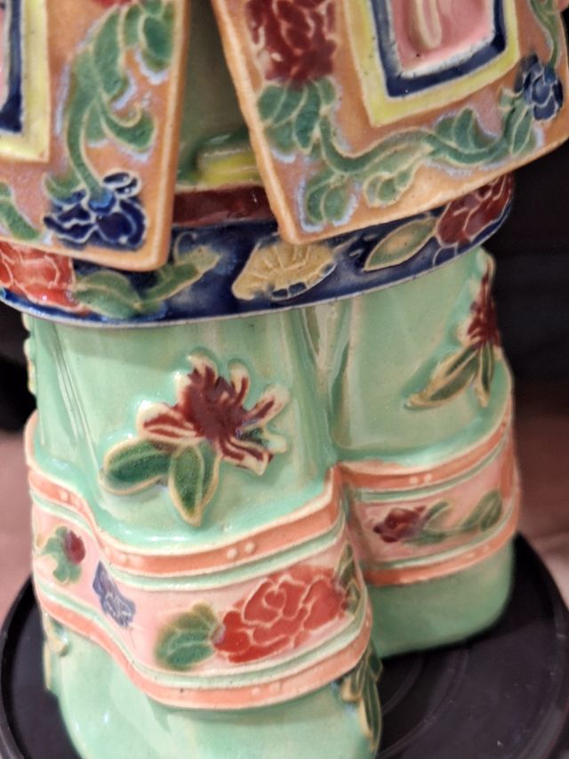 Statua Geisha Porcellana