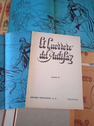 Tapas encuadernar Guerrero del Antifaz