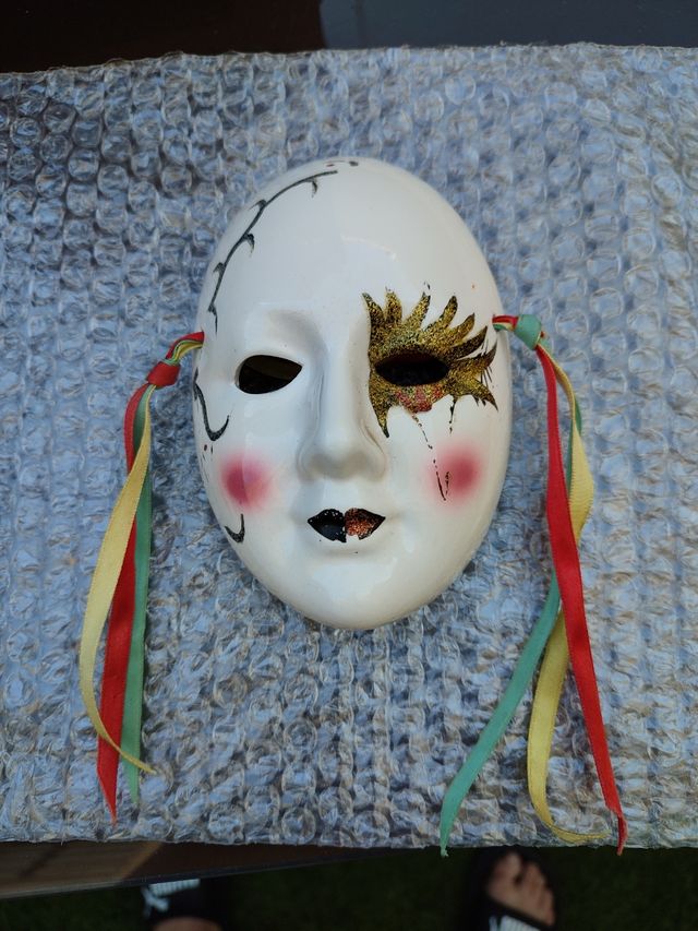 Máscara veneciana cerámica