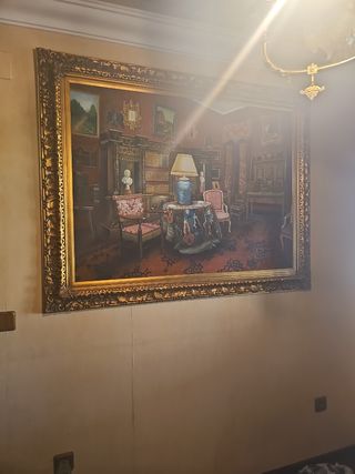 Cuadro antiguo estilo clásico