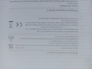 Báscula Xiaomi - Nueva