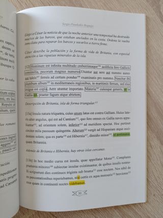 Antología Julio César Selectividad EBAU Latín