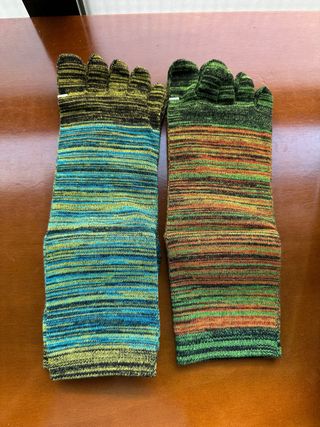 Calcetines 5 dedos multicolor (talla39-44)
