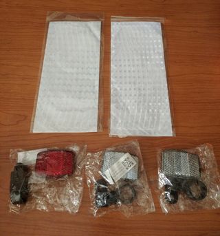 Reflectores y luces bici