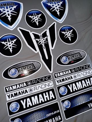 KIT PEGATINAS VINILO YAMAHA RACING NMAX YZF WRF MT