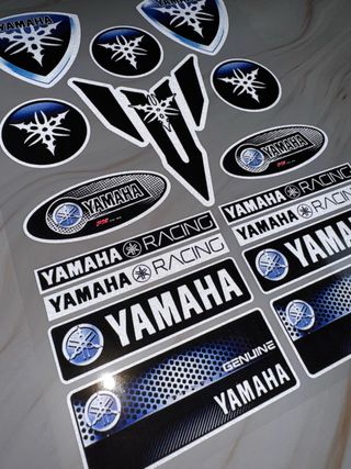 KIT PEGATINAS VINILO YAMAHA RACING NMAX YZF WRF MT