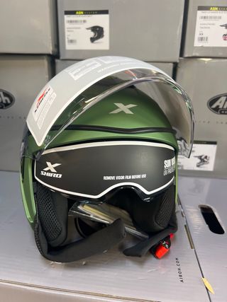 Casco moto XL Jet Shiro carretera 