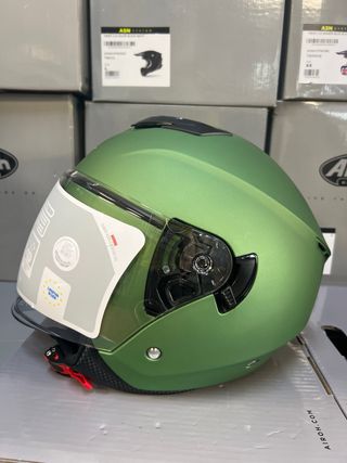 Casco moto XL Jet Shiro carretera 