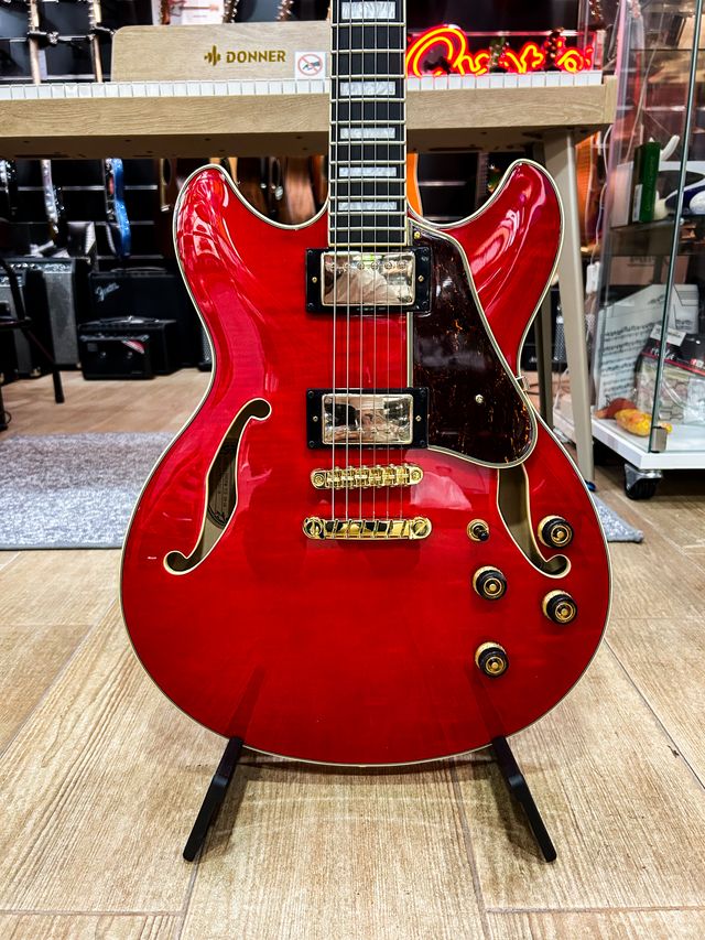 Guitarra eléctrica Ibanez AS93FM-TDC Artcore 