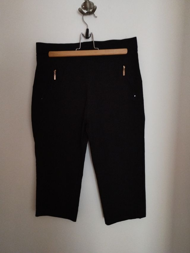 Pantalones cortos negros mujer