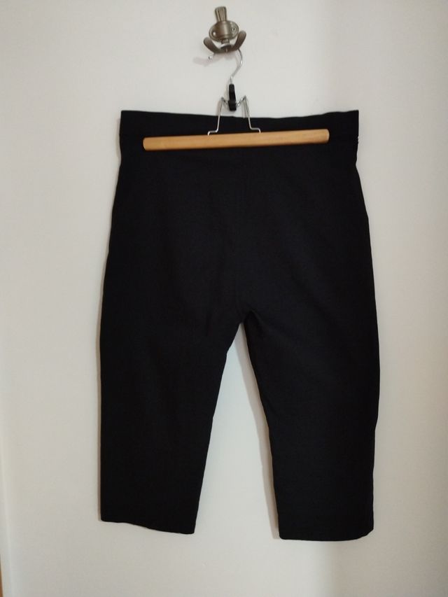 Pantalones cortos negros mujer