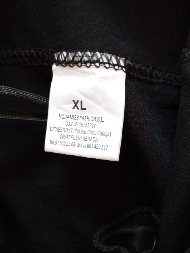 Pantalones cortos negros mujer