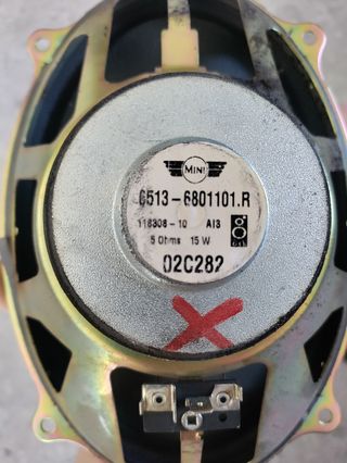 Altavoces Mini Cooper R50