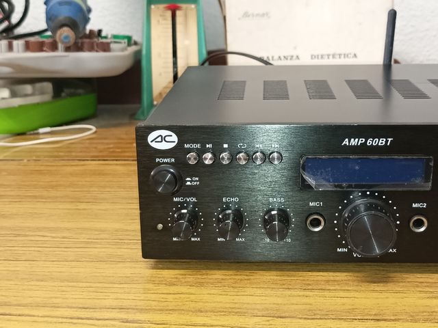 AMPLIFICADOR BLUETOOTH ACOUSTIC CONTROL AMP 60BT