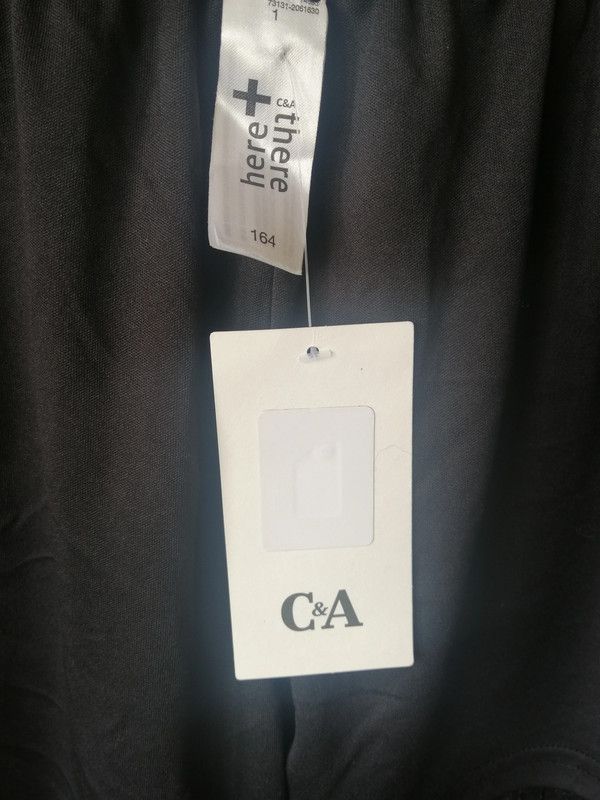 Conjunto camisa pantalón cropped lurex negro T14+