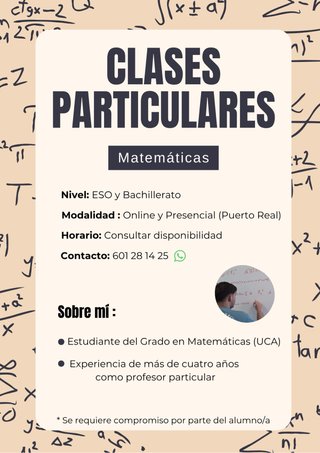 Clases Particulares Matemáticas
