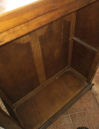 Mueble bar madera maciza