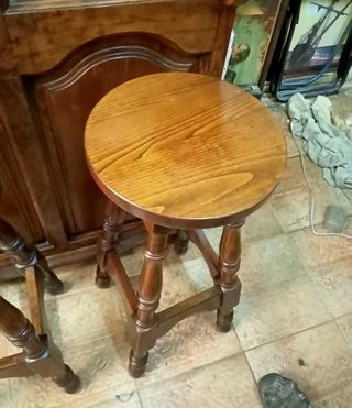 Mueble bar madera maciza