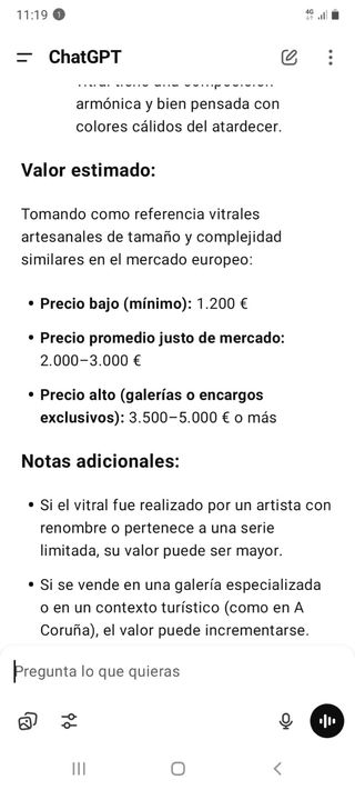 Vidriera artesanal faro torre de hercules