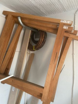 Caballetes madera (4 unidades) recogida en PUNTA U