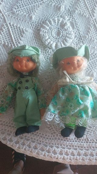 Bambole di pezza vintage degli anni '60