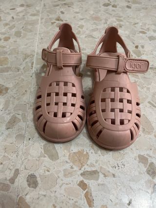 Sandalias Igor niña rosa -talla 28