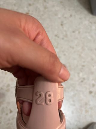 Sandalias Igor niña rosa -talla 28