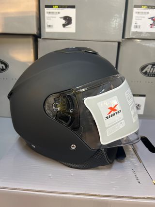 casco moto XL Jet Shiro carretera