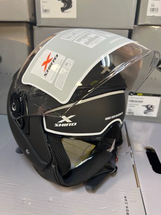 casco moto XL Jet Shiro carretera