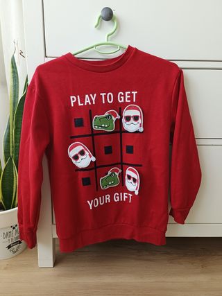 Sudadera Lefties Navidad niña 9-10