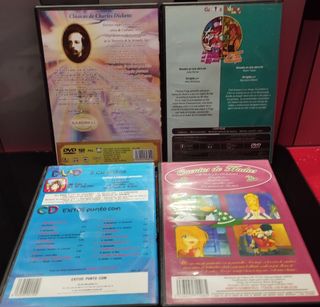 5 DVDs infantiles - Cuentos clásicos