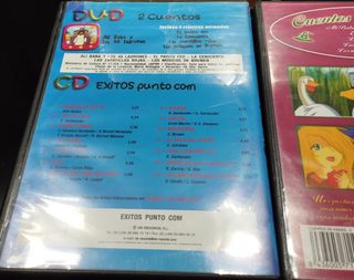5 DVDs infantiles - Cuentos clásicos