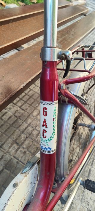 Bicicleta Gac clásica antigua