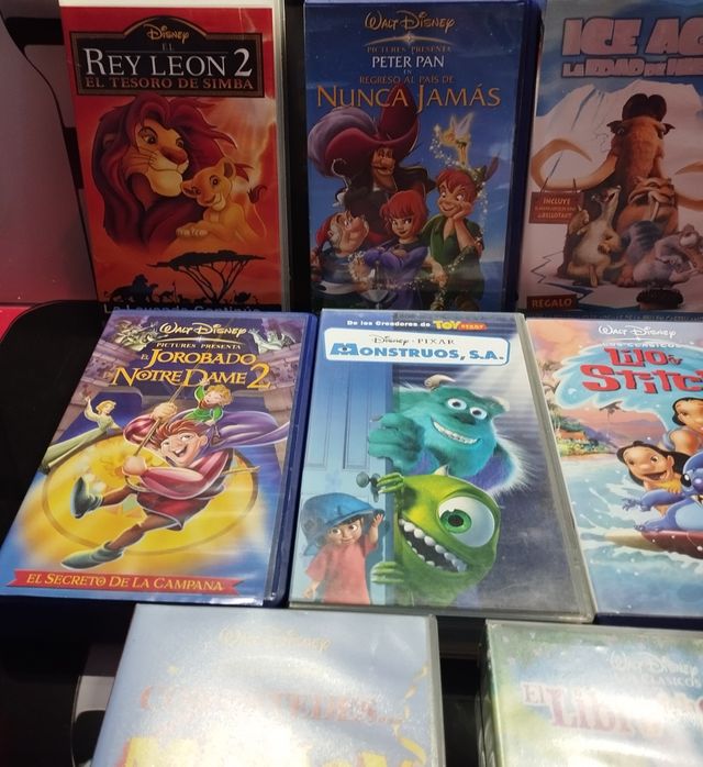 VHS Disney: 8 film per bambini