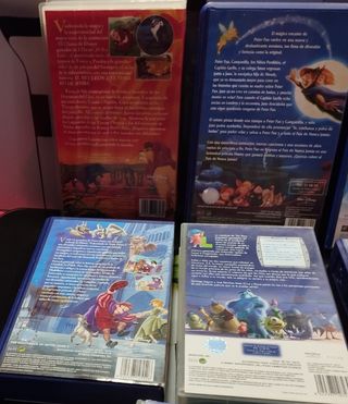 VHS Disney: 8 Películas Infantiles