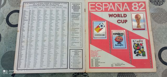 Álbum Panini España'82 Mundial