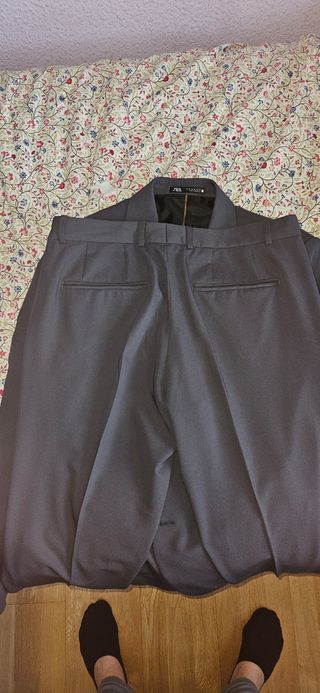 Traje hombre - azul grisáceo