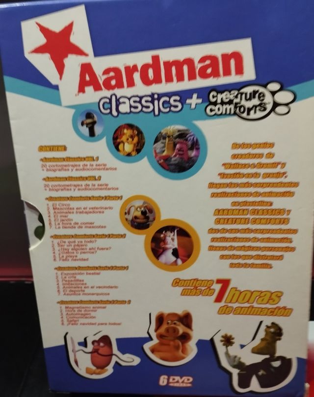 DVD per bambini Aardman Classics 