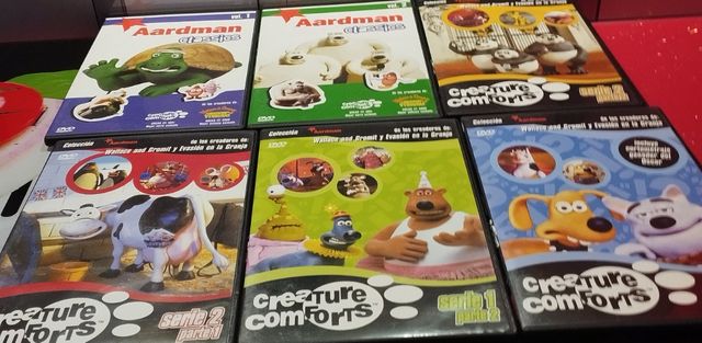 DVD per bambini Aardman Classics 