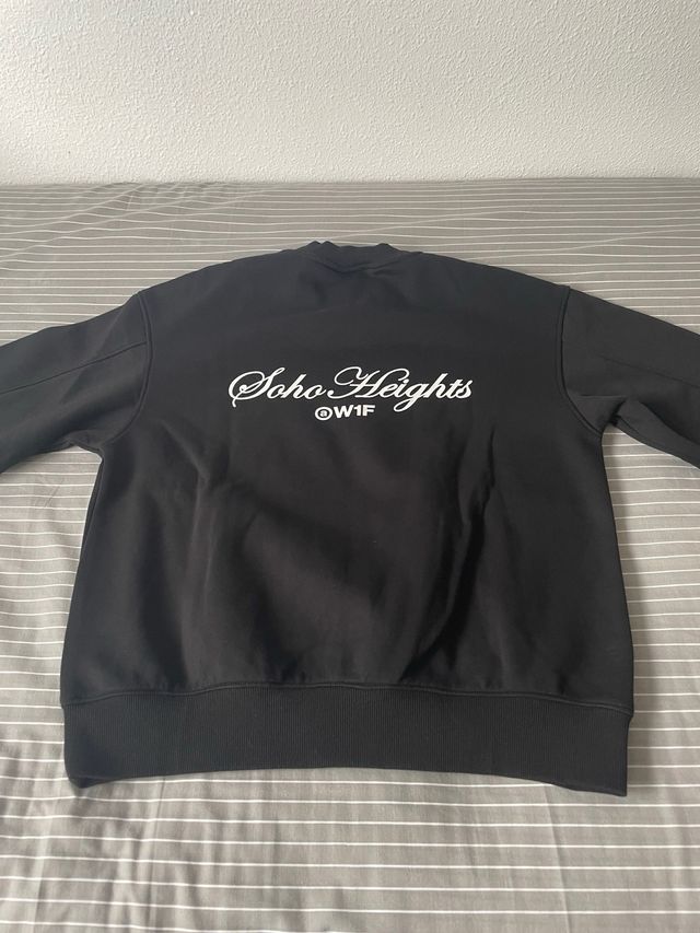 Sudadera negra H&M - Talla M