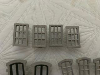 Ventanas en escala H0 para maqueta