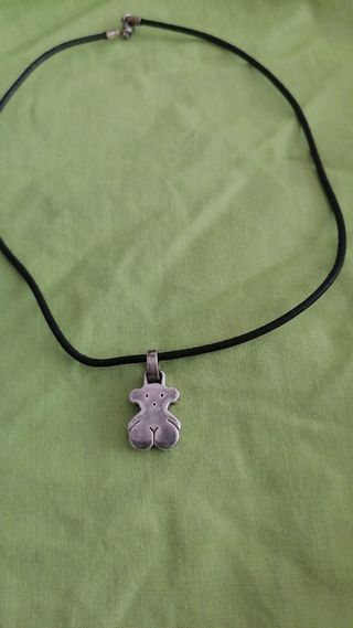 Collar Tous osito plata
