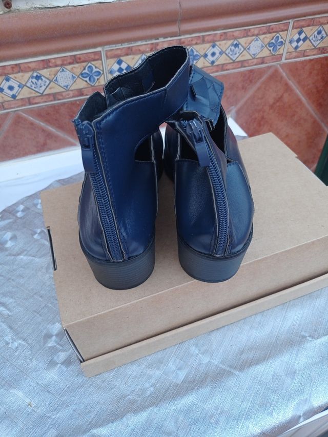 Botas azul marino mujer talla 40