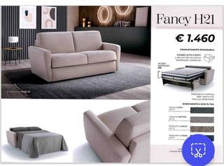 Divano letto Fancy H21 beige