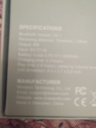 Altavoz Bluetooth Doss E-go.